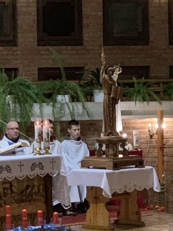 Nawiedzenie parafii przez relikwie św. Bernardyna ze Sieny i rekolekcje Adwentowe 7-9 grudnia 2018